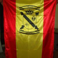 Bandera de mochila ( para enmarcar ). Sevilla