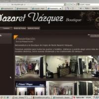 nazaretvazquez.es. Diseño web en Sevilla