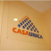 Rótulo cartel con rotulación Placa de Casa Unica Sevilla