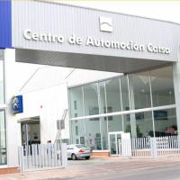 Rótulo cartel Frente en acero inoxidable con neón Catsa Comercial AutoTractor SA