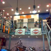 Rótulo corpóreo Boutique Harley Dadvison Sevilla 