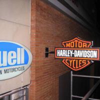 Rótulo luminoso, Banderola Harley Davidson y Buell Sevilla