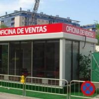 Fabricación y Rotulación en vinilo de Caseta de ventas en Sevilla
