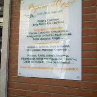 Rótulo cartel con rotulación Papiro 30 Bellavista Sevilla
