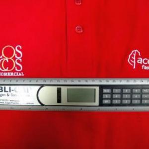 Bordado de Vestuario Laboral para Acciona Service. Servicio integral de Centros Comerciales. Sevilla