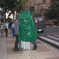 Carpa desplegable de 4x4 mts Ignífuga y 20 segundos de montaje. Sevilla