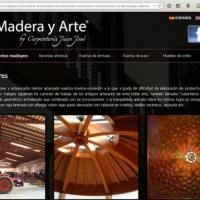 maderayarte.com. Diseño web en Sevilla