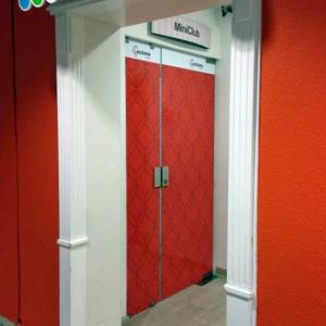 Rotulación de vinilos. Oficinas Acciona Service en Centro Comercial Los Arcos Sevilla