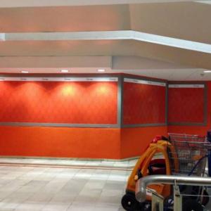 Rotulación de vinilos. Oficinas Acciona Service en Centro Comercial Los Arcos Sevilla