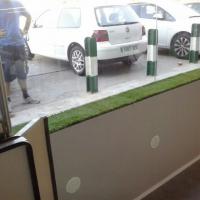 Decoración Tienda Ofical del Real Betis Balompie. Trabajos realizados para Arquitectura ferial de la madera SL