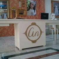 Rótulo corpóreo en pvc Alejandra Novias Dos Hermanas Sevilla. 