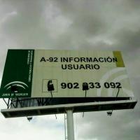 Monopostes Sevilla, Red de Monopostes de la A92 Red de Andalucía. Reparación y mantenimientos de chapa y vinilos