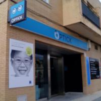 Rótulo luminoso Banderola. Optick, Óptica Bormujos Sevilla