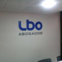 Rótulos en pvc LBO Abogados Sevilla
