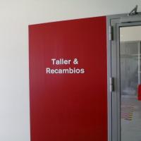Rótulos en pvc Nueva rotulación para la Nissan Andalsyr de Huelva. Trabajos realizados para Soinan.