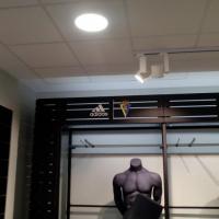 Rótulos Tienda Oficial del Cádiz C.F. Trabajos realizados para la empresa Arquitectura de la Madera.
