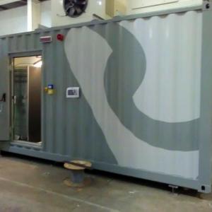 Rotulación en vinilo especial para contenedores container, fabricados por Proinsener Sevilla.