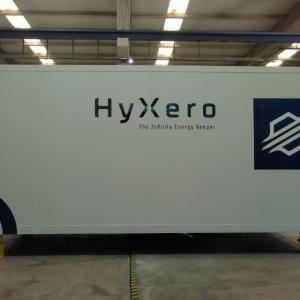 Rotulación de contenedor container en vinilo de corte de alta calidad. Hy Xero Sevilla