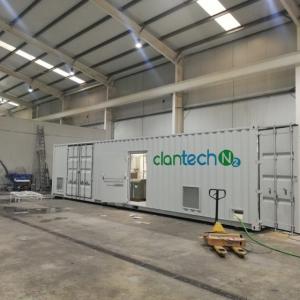 Rotulación de contenedores container en vinilo de corte especial para CLAN TECNOLOGICA,SL. Sevilla.