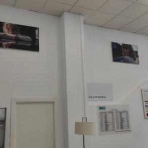 Montaje de nuevos cuadros para Peugeot Automares Sevilla.